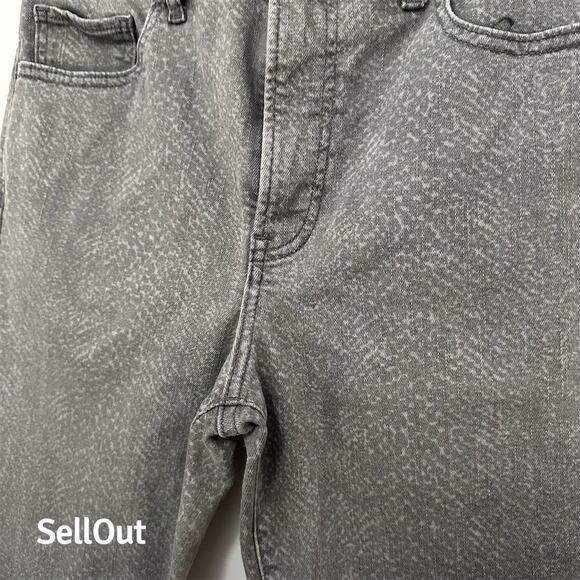 Express Women's High Rise Skinny Gray Denim Jeans Size 6 - Picture 2 of 4